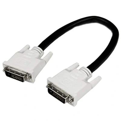 Abbildung von StarTech.com DVI D Dual Link Kabel 1m (Stecker/Stecker) 24+1 Pin Monitorkabel Anschlusskabel mit Ferritkernen