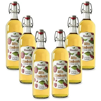 Abbildung von Raunikar 6er Set Alte Himbeere Schnaps 6x 1L (38% Vol) [Enthält Sulfite]
