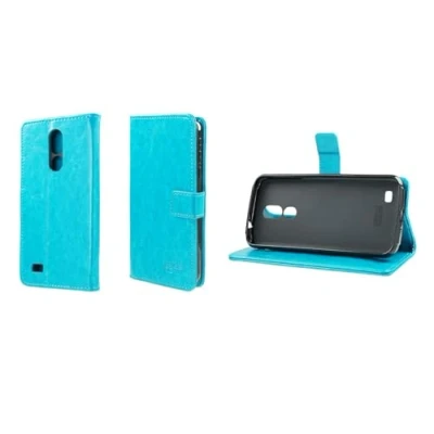 Abbildung von caseroxx Handy Hülle Tasche kompatibel mit Beafon M7 Premium / Lite Bookstyle Case Wallet in hellblau