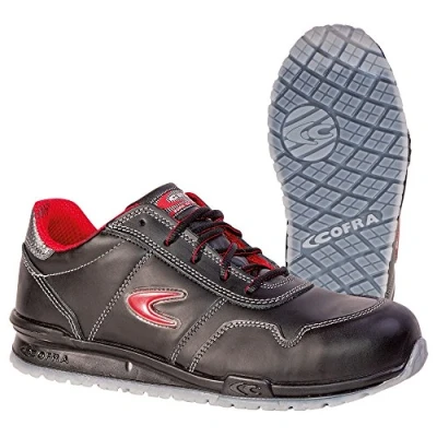 Abbildung von Cofra 78500 002.W36 ZATOPEK S3 SRC Sicherheitsschuhe, Schwarz/Rot, Größe 36