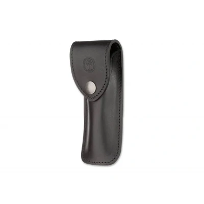 Abbildung von Böker Manufaktur Solingen Französisches Leder Etui in der Farbe Schwarz Groß Bis Heftlänge 12 cm. Gruppe B