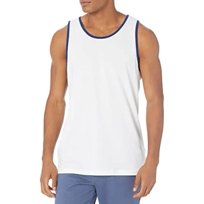 Abbildung von Amazon Essentials Herren Tanktop, Normale Passform, Weiß, XS