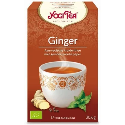 Abbildung von Yogi Tea Ingwer Bio (17 Beutel) Reform Lebensmittel Kaffee Tee