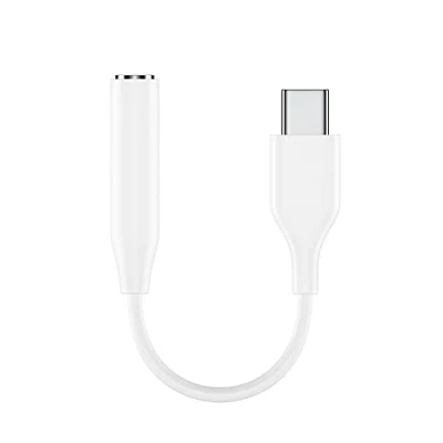 Abbildung von Audioadapter für Samsung USB Type C auf 3,5 mm Klinkenanschluss AUX Adapter S24 S23 S22 S21 S20 A55 A54 A53 A35 A34 A33 iPhone 16 15 iPad Google Pixel 9 8 7 6