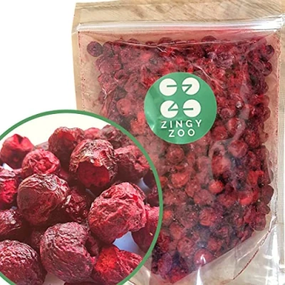 Abbildung von Gefriergetrocknete Kirschen XXL 500g Sauerkirschen Getrocknet Obst Gefriergetrocknet Trockenfrüchte Freeze Dried Fruit Cherries Fur Smoothie Früchte
