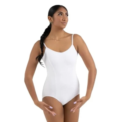 Abbildung von Capezio Double Strap Camisole Leotard, White, Medium