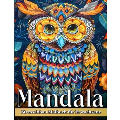 Abbildung von Mandala Malbuch für Erwachsene: Entspannung und Stressabbau mit Kreativen Mandalas zum Ausmalen