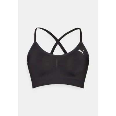 Abbildung von Puma MOVE Shapeluxe Seamless BRA Sportbh mit leichter Stützkraft, Damen, Größe: Large, Black