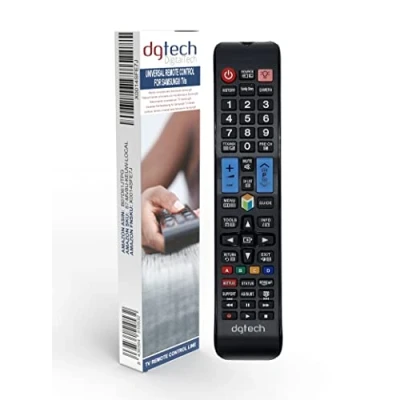Abbildung von DigitalTech® Universelle Fernbedienung für Samsung Smart 3D Fernseher. Kompatibel mit mehr als 340 Controller Modellen.