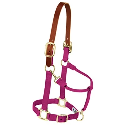 Abbildung von Weaver Leather Halfter für Pferde, Nylon, verstellbar, mit Breakaway