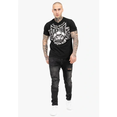 Abbildung von Tapout Normale Passform Adelantos Tshirt print, Herren, Größe: 3XL, Black white