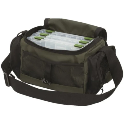 Abbildung von Kinetic Tackle System Bag + 3 Boxen Angeltasche
