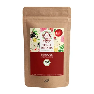 Abbildung von Früchtetee Bio &quot;Le Rouge&quot; dunkler Früchte Tee zuckerfrei loser 250g