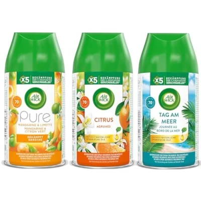 Abbildung von Air Wick Freshmatic Max Nachüller Set (Nachfüller fruchtige Düfte 3 x 250ml)