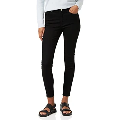 Abbildung von ONLY Damen Onlblush Mid Ank Rw Rea1099 Noos Jeans, Zwart Denim, L / 32L EU