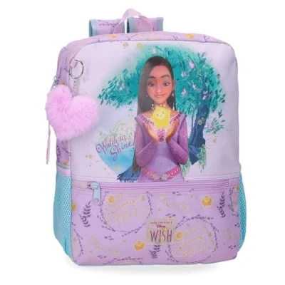Abbildung von Joumma Disney Watch us Shine Rucksack, Rosa, 25 x 32 12 cm, Polyester, 9,6 l, Rucksack