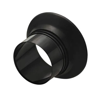 Abbildung von Alnicov Bass Drum Enhancer ABS Gummi Kick mit schwarzem Port Hole Protector Schwarz