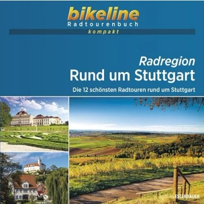 Abbildung von Radregion rund um Stuttgart: Die schönsten Radtouren Stuttgart, 12 Touren, 1:50.000, 685 km, GPS Tracks Download, Live Update (bikeline Radtourenbuch kompakt)