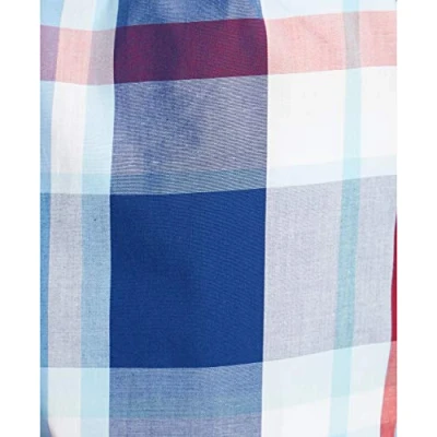 Abbildung von Nautica Herren Schlafanzughose, weich, gewebt, 100% Baumwolle, elastischer Bund Blau X Large