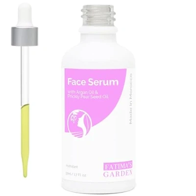 Abbildung von Fatima&#039;s Garden Gesichtsserum Mit Argan &amp; Kaktusfeigenkernöl, Anti Aging, 50ml