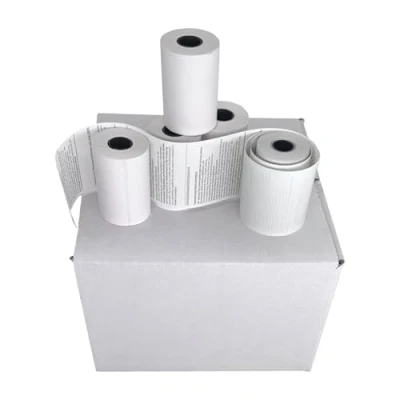 Abbildung von Heipa Thermorolle 57 x 36 12mm /12m weiß mit SEPA Lastschrift VE=50