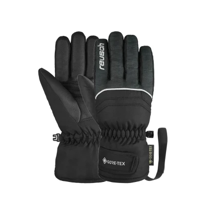 Abbildung von Reusch Teddy Goretex Fingerhandschuh für Kinder, Größe: 5, Black melange