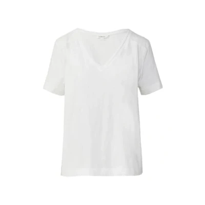 Abbildung von s.Oliver Vausschnitt Kurzarm Tshirt basic, Damen, Größe: 38, Weiß