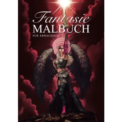 Abbildung von Fantasie Malbuch für Erwachsene: 50 eindrucksvolle Motive von Feen, Elfen, Drachen und vielen anderen mythischen Wesen
