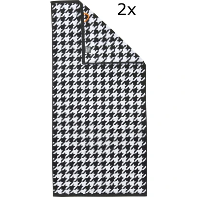Abbildung von done.® Handtuch Set Daily Shapes Bird, Jacquard Walkfrottier (Set, 2 St), Jacquardgewebe, in verschiedenen Varianten erhältlich