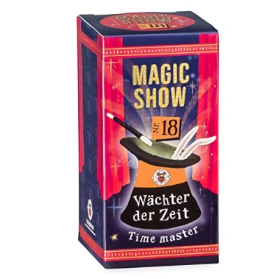Abbildung von TRENDHAUS 957726 Magic Show Nr. 18 [ Wächter der Zeit ], Verblüffende Zaubertricks für Kinder ab 6 Jahren, Inkl. Online Videos, Trick Nr.18