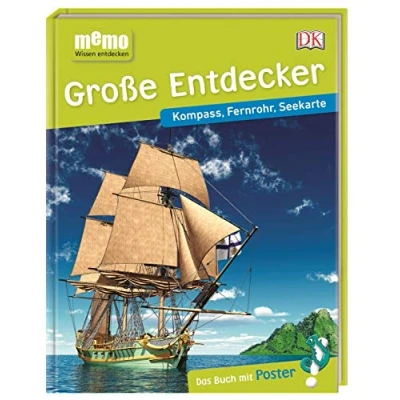 Abbildung von memo Wissen entdecken. Große Entdecker: Kompass, Fernrohr, Seekarte. Das Buch mit Poster!