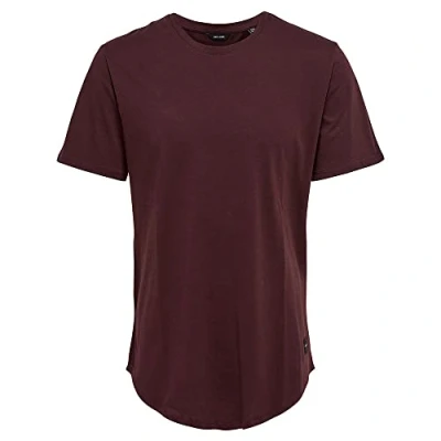 Abbildung von Only &amp; Sons Onsmatt Longy TEE Tshirt basic, Herren, Größe: Medium, Fudge
