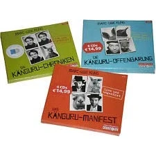 Abbildung von Marc Uwe Kling 3 x als Hörbuch 12 CDs im Set (1. Die Känguru Chroniken + 2. Das Manifest 3. Offenbarung)
