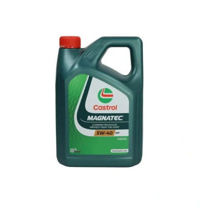Abbildung von Castrol Magnatec Diesel DPF 5W 40 4l Motoröl 15C4AA MERCEDES BENZ: C Klasse T modell, E Limousine, OPEL: Corsa Schrägheck