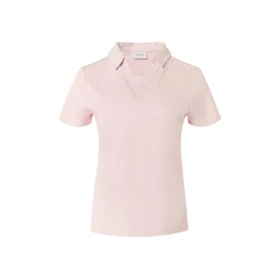 Abbildung von comma casual identity Poloshirt, Damen, Größe: 38, Perlmuttrosa