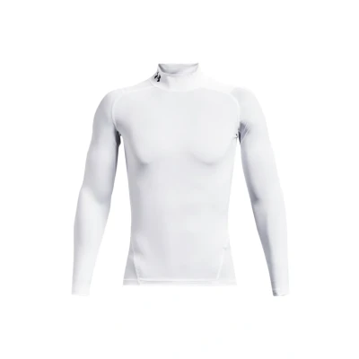Abbildung von Under Armour Langarm HG Compression MOCK Unterhemd/shirt, Herren, Größe: XL, Weiss