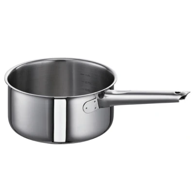 Abbildung von Schulte Ufer Romana i Stieltopf, Edelstahl, Silber, 16cm