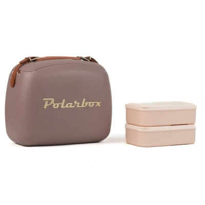 Abbildung von Polarbox Urban Retro Cooler Bag 6L Mauve Gold