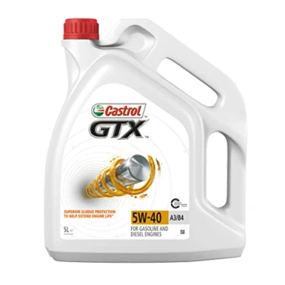 Abbildung von Castrol GTX A3/B4 5W 40 5l Motoröl 15218F BMW: 3 Limousine, Coupe, Cabrio, VOLKSWAGEN: Polo V Schrägheck, Golf 2, 4 Schrägheck