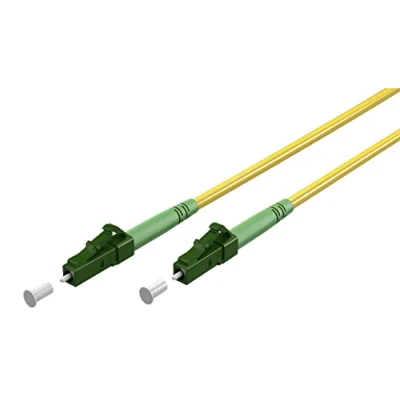 Abbildung von goobay 59633 Glasfaserkabel (FTTH) / Singlemode (OS2) Simplex/LC APC (8) Stecker auf LC Stecker/Lichtwellenkabel 15 Meter