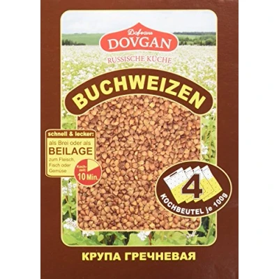Abbildung von Dovgan Buchweizen im Kochbeutel, 5er Pack ( 5 x 400 g )