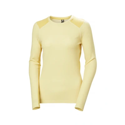 Abbildung von Helly Hansen LIFA Midweight CREW Unterhemd/shirt, Damen, Größe: Small, Yellow cream