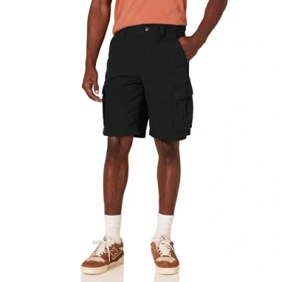 Abbildung von Amazon Essentials Herren Cargo Shorts mit klassischer Schnitt (erhältlich in Big &amp; Tall), Schwarz, 40W