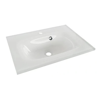 Abbildung von FACKELMANN Einbauwaschbecken &quot;Yega&quot;, Glas, Breite 60,5 cm