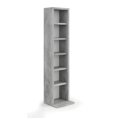 Abbildung von Vicco CD Regal, Beton, 21 x 91.8 cm