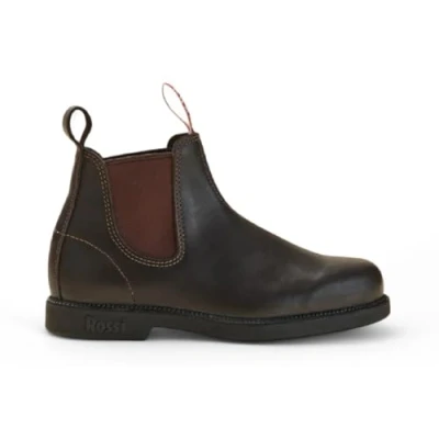 Abbildung von Infinity Leather Rossi Booma 607 Chelsea Stiefeletten aus australischem Leder in Braun