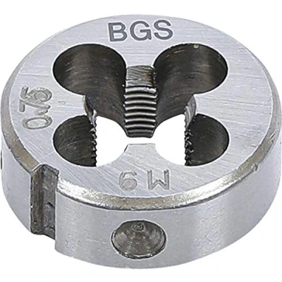 Abbildung von BGS 1900 M9X0.75 S Gewindeschneideisen M9 x 0,75 25 mm