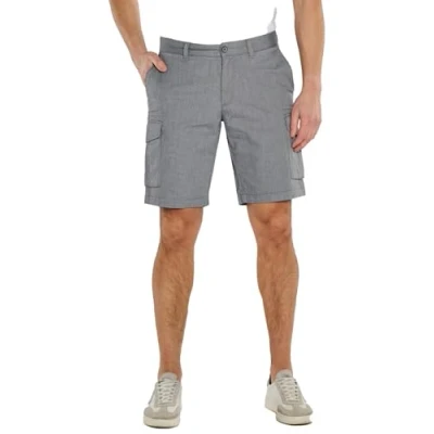 Abbildung von engbers Herren Cargo Bermuda Regular, 36667, Mittelblau in Größe 60
