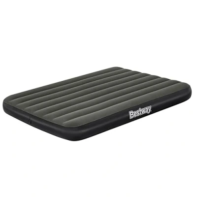 Abbildung von Wandern Luftmatratze 2 Plätze 1.91 m x 1.37 25 cm Schwarz