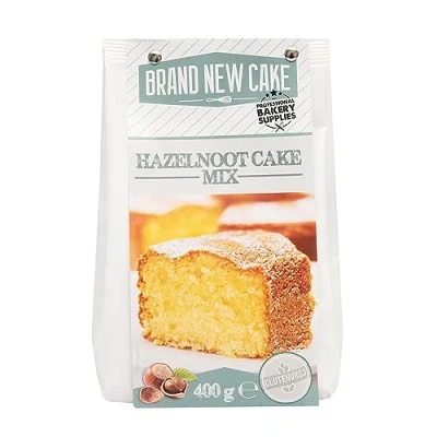 Abbildung von BrandNewCake® Glutenfreie Haselnusskuchen Backmischung 400g Einfaches und Leckeres Backen für Jeden Tag